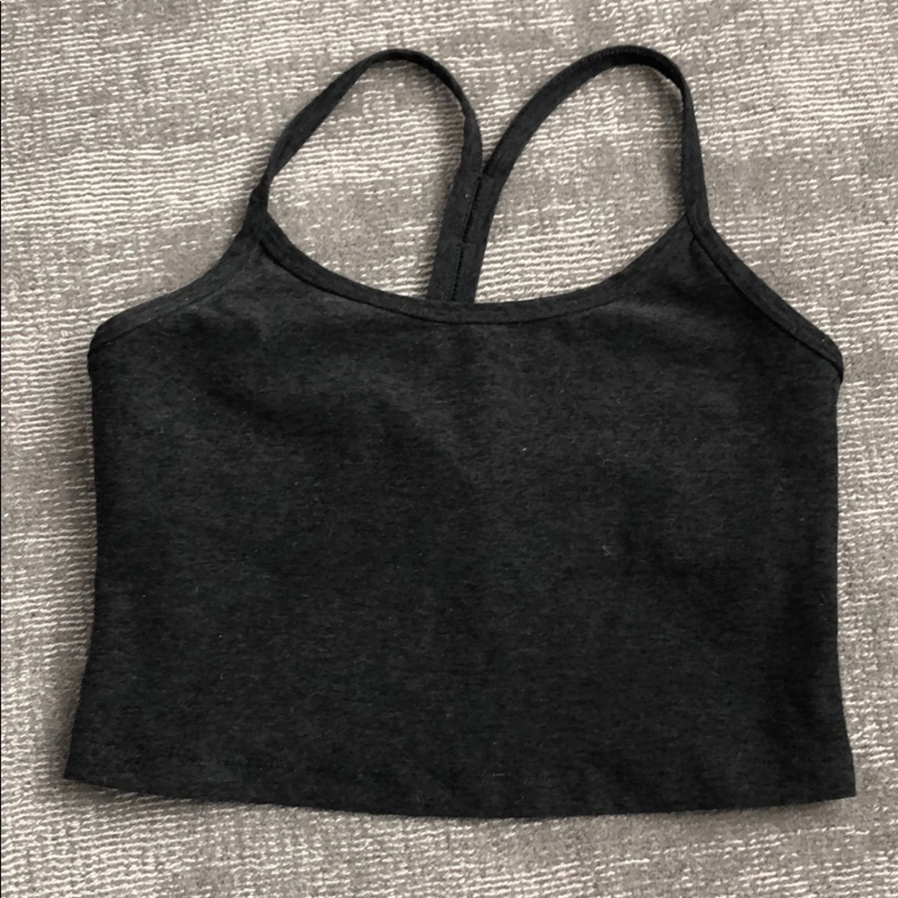 Beyond yoga space dye slim racer back tank xs